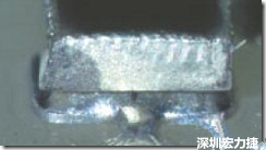 不沾錫，空焊不沾錫