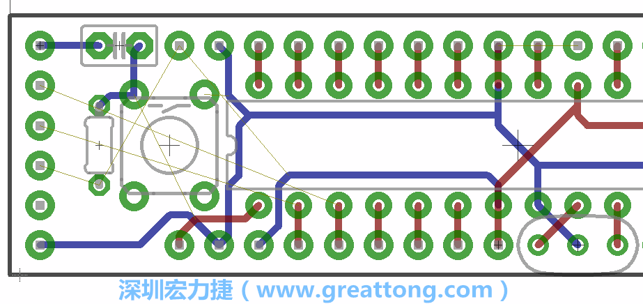 4.1. 把剩下的元件移動(dòng)到電路板工作區(qū)上。